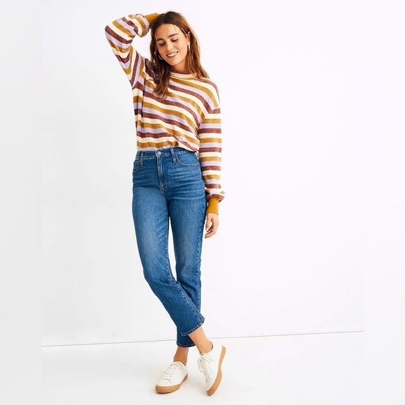 Madewell Denim - MADEWELL Classic Straight Jeans Coldbrook Wash 27